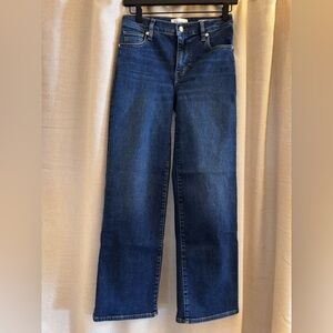 Frame Denim The Mellow Mid-Rise Wide Leg Size 25 NWT